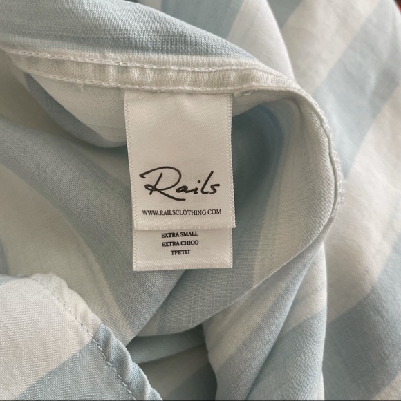 Anthropologie RAILS Uli Lace-Up Top XS - Picture 8 of 12